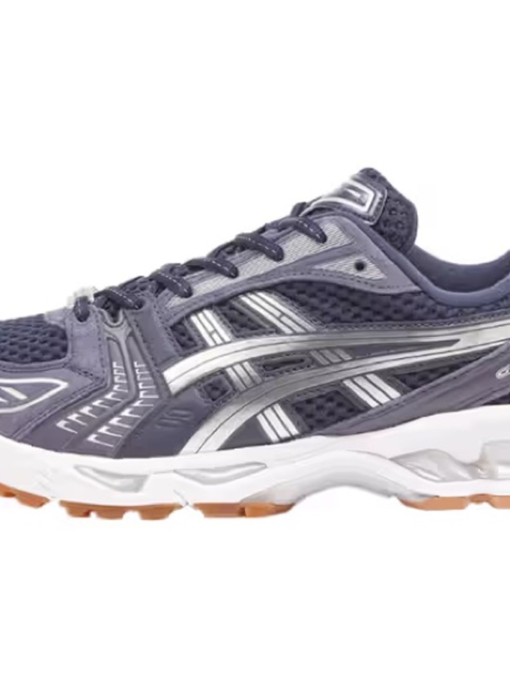 Asics x A.P.C. Navy and Silver Athletic Running Shoe